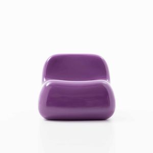 Jarel Portman, Bill Bradfield / Portman Architects : 040/100 Poltrona mod. Jumbo  - Asta 100+1. Alberto Rosselli per Saporiti Italia - Associazione Nazionale - Case d'Asta italiane