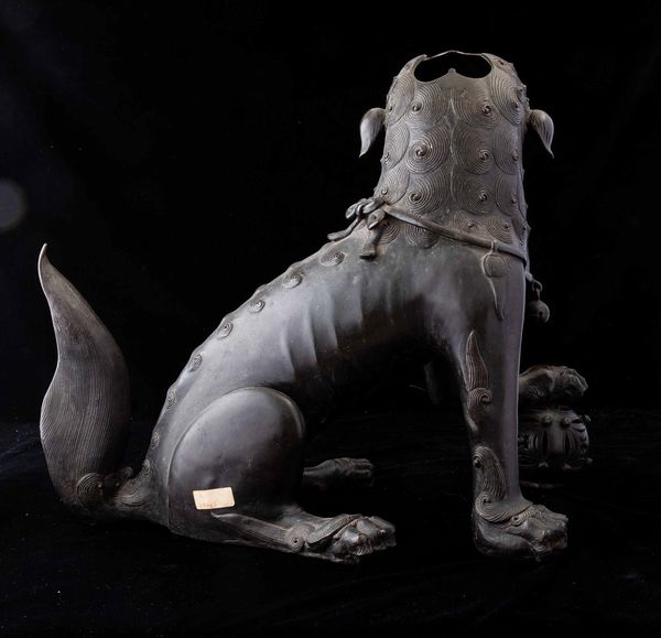 Grande incensiere a foggia di cane di Pho in bronzo, Cina, Dinastia Ming, XVII secolo  - Asta Fine chinese works of art - Associazione Nazionale - Case d'Asta italiane