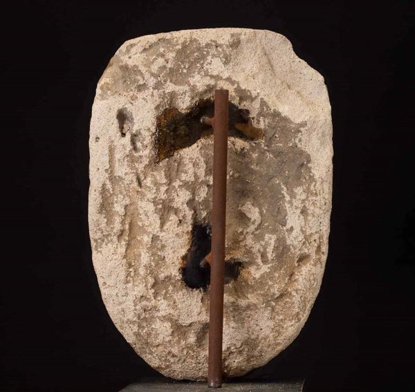 Testa di Buddha scolpita in pietra, Thailandia, Ayutthaya, XVI secolo  - Asta Fine chinese works of art - Associazione Nazionale - Case d'Asta italiane