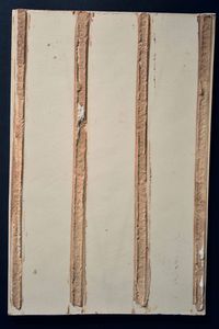 Placca in porcellana a smalti policromi raffigurante paesaggio con montagne e villaggio, Cina, Dinastia Qing, XIX secolo  - Asta Fine chinese works of art - Associazione Nazionale - Case d'Asta italiane