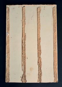 Placca in porcellana a smalti policromi con pastori e iscrizione, Cina, Dinastia Qing, XIX secolo  - Asta Fine chinese works of art - Associazione Nazionale - Case d'Asta italiane