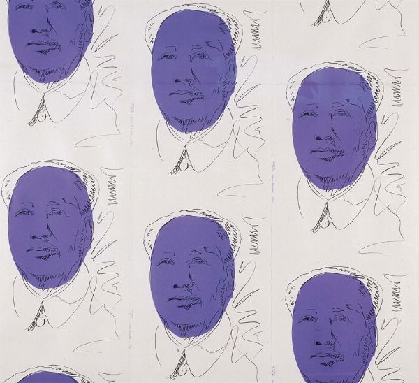 Andy Warhol : Mao Wallpaper  - Asta ARTE MODERNA E CONTEMPORANEA - Associazione Nazionale - Case d'Asta italiane