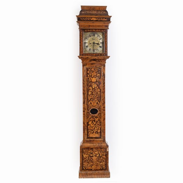 Orologio a torre in legno di noce  - Asta Da Importanti Collezioni Romane - Associazione Nazionale - Case d'Asta italiane
