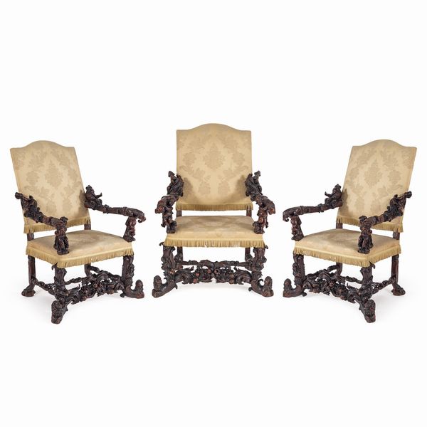 Andrea Brustolon, attribuito a  - Asta Da Importanti Collezioni Romane - Associazione Nazionale - Case d'Asta italiane