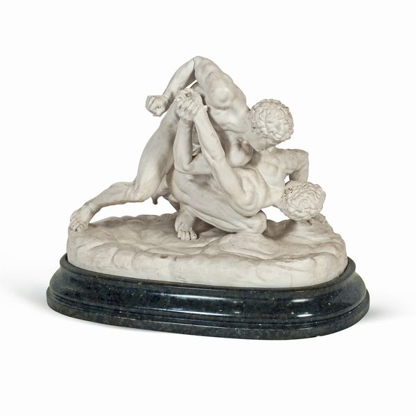 Gruppo in biscuit  - Asta Da Importanti Collezioni Romane - Associazione Nazionale - Case d'Asta italiane