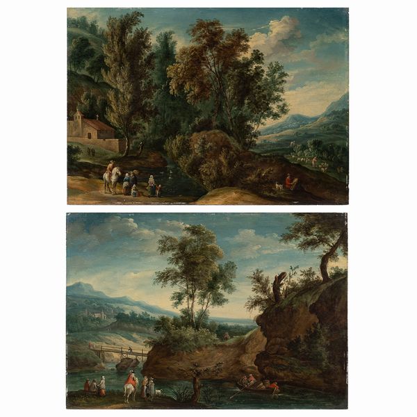 Pittore fiammingo attivo in Italia  - Asta Da Importanti Collezioni Romane - Associazione Nazionale - Case d'Asta italiane