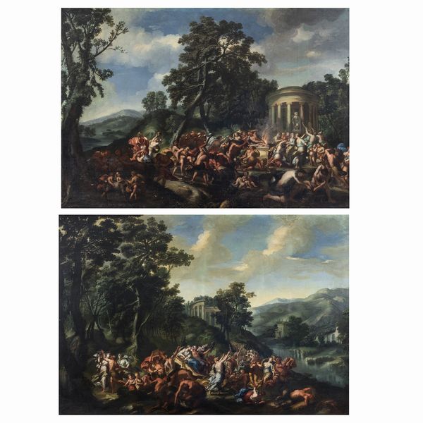 Francesco Zuccarelli, attribuito a  - Asta Da Importanti Collezioni Romane - Associazione Nazionale - Case d'Asta italiane