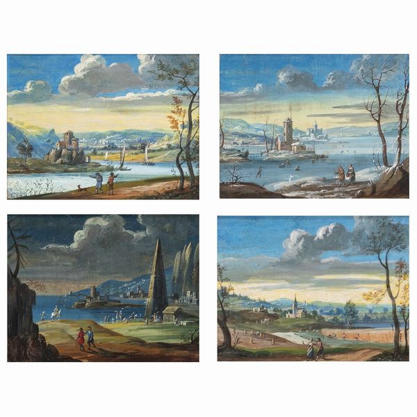 Scuola dell'Europa settentrionale  - Asta Da Importanti Collezioni Romane - Associazione Nazionale - Case d'Asta italiane