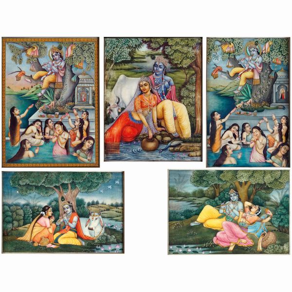 Gruppo di incisioni (5)  - Asta Da Importanti Collezioni Romane - Associazione Nazionale - Case d'Asta italiane