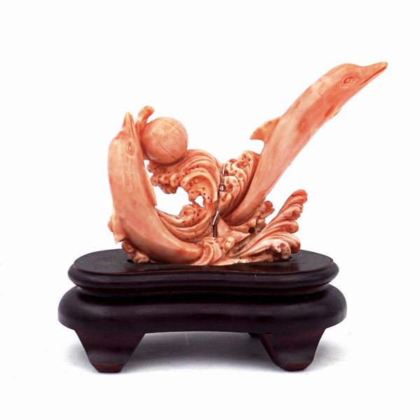 Scultura in corallo  - Asta Da Importanti Collezioni Romane - Associazione Nazionale - Case d'Asta italiane