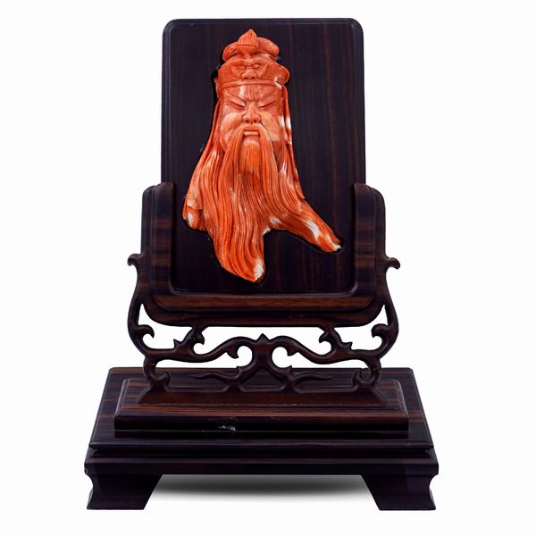 Scultura in corallo  - Asta Da Importanti Collezioni Romane - Associazione Nazionale - Case d'Asta italiane