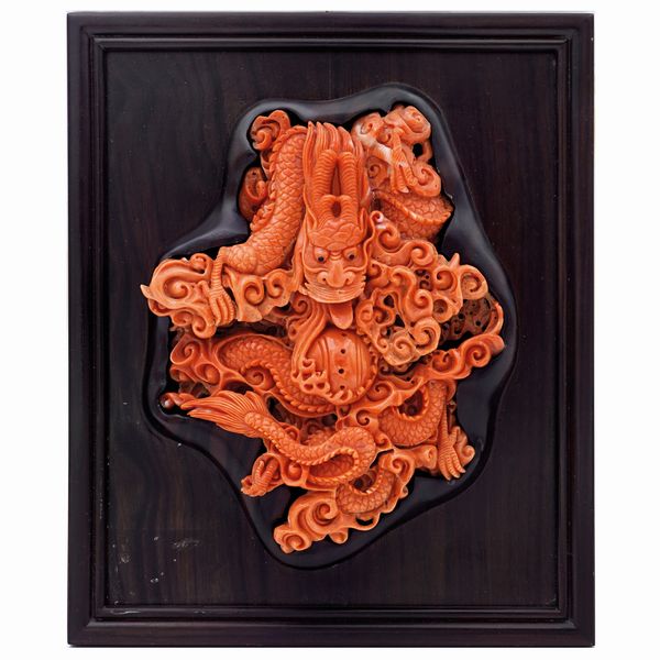 Scultura in corallo  - Asta Da Importanti Collezioni Romane - Associazione Nazionale - Case d'Asta italiane