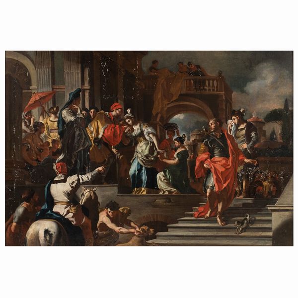 Francesco Solimena, copia da  - Asta Da Importanti Collezioni Romane - Associazione Nazionale - Case d'Asta italiane