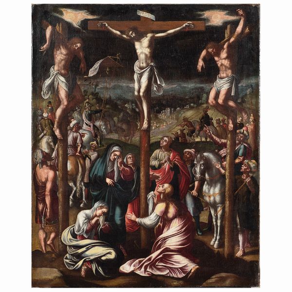 Scuola fiamminga  - Asta Da Importanti Collezioni Romane - Associazione Nazionale - Case d'Asta italiane