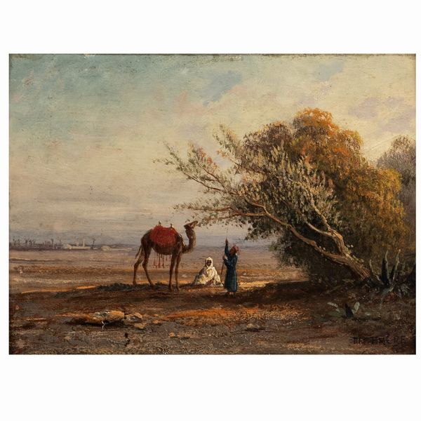 Pittore orientalista  - Asta Da Importanti Collezioni Romane - Associazione Nazionale - Case d'Asta italiane