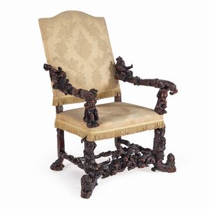 Andrea Brustolon, attribuito a  - Asta Da Importanti Collezioni Romane - Associazione Nazionale - Case d'Asta italiane