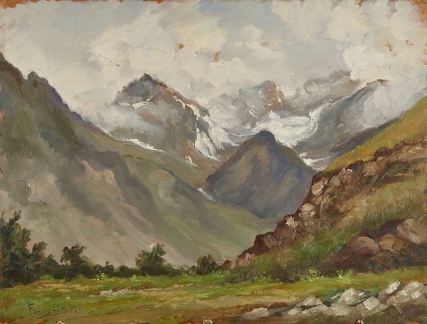 FORNERIS VINCENZO (1904 - 1956) : Paesaggio.  - Asta Asta 380 | ARTE MODERNA E CONTEMPORANEA Virtuale - Associazione Nazionale - Case d'Asta italiane