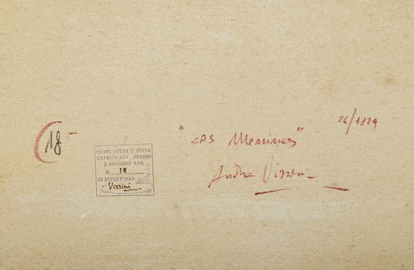 VIZZINI ANDREA (n. 1949) : Las Maninas (Ritestualizzazione).  - Asta Asta 380 | ARTE MODERNA E CONTEMPORANEA Virtuale - Associazione Nazionale - Case d'Asta italiane