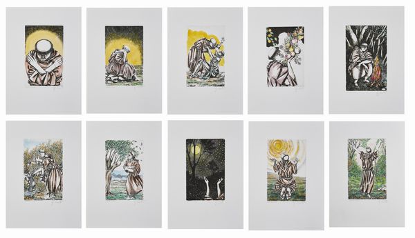 CONTE GIUSEPPE : Cantico delle Creature.  - Asta Asta 380 | ARTE MODERNA E CONTEMPORANEA Virtuale - Associazione Nazionale - Case d'Asta italiane