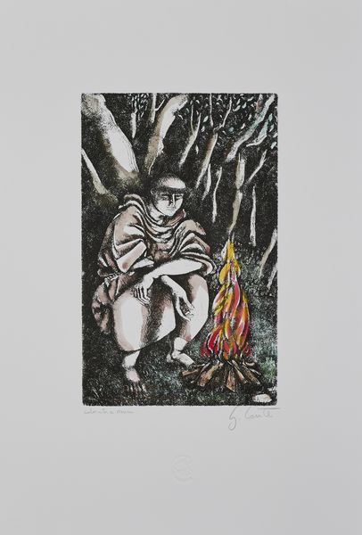 CONTE GIUSEPPE : Cantico delle Creature.  - Asta Asta 380 | ARTE MODERNA E CONTEMPORANEA Virtuale - Associazione Nazionale - Case d'Asta italiane