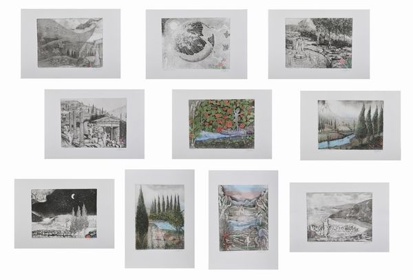 PALLESCHI ERNESTO NINO : Le Grazie di Ugo Foscolo.  - Asta Asta 380 | ARTE MODERNA E CONTEMPORANEA Virtuale - Associazione Nazionale - Case d'Asta italiane