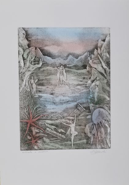 PALLESCHI ERNESTO NINO : Le Grazie di Ugo Foscolo.  - Asta Asta 380 | ARTE MODERNA E CONTEMPORANEA Virtuale - Associazione Nazionale - Case d'Asta italiane