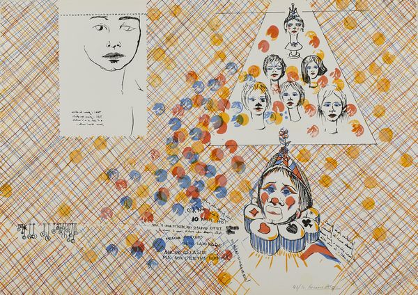 ALBANO GIACOMO (n. 1935) : Cartella composta da n. 3 fogli.  - Asta Asta 380 | ARTE MODERNA E CONTEMPORANEA Virtuale - Associazione Nazionale - Case d'Asta italiane