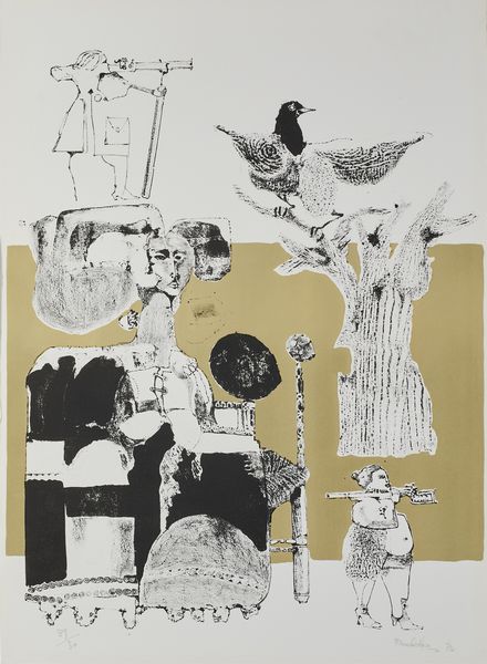 SANTALO' RODOLFO ALVAREZ (1933 - 2008) : Cartella composta da n. 5 fogli.  - Asta Asta 380 | ARTE MODERNA E CONTEMPORANEA Virtuale - Associazione Nazionale - Case d'Asta italiane