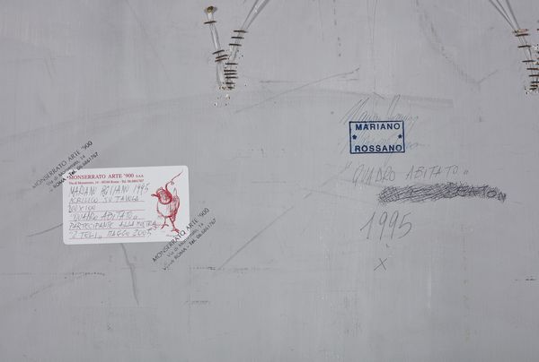 ROSSANO MARIANO (n. 1955) : Quadro abitato.  - Asta Asta 380 | ARTE MODERNA E CONTEMPORANEA Virtuale - Associazione Nazionale - Case d'Asta italiane