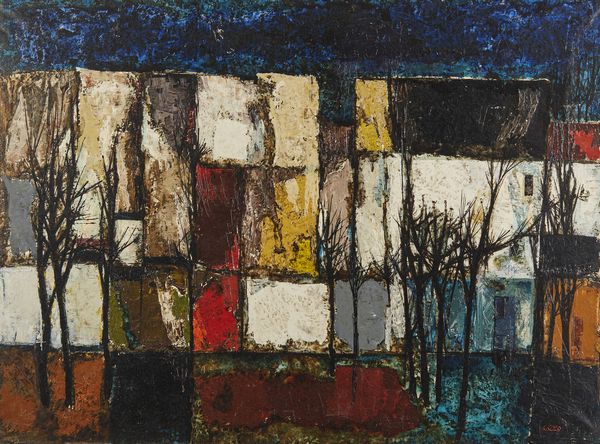 ISOLA GIANCARLO (n. 1927) : Vecchie case.  - Asta Asta 380 | ARTE MODERNA E CONTEMPORANEA Virtuale - Associazione Nazionale - Case d'Asta italiane