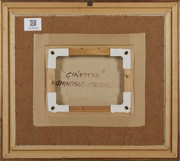 CAZZANIGA GIANCARLO (1930 - 2013) : Ginestre.  - Asta Asta 380 | ARTE MODERNA E CONTEMPORANEA Virtuale - Associazione Nazionale - Case d'Asta italiane