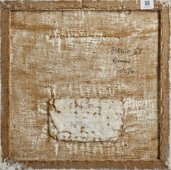BRACCI CARLO (1935 - 2003) : Bianco.  - Asta Asta 380 | ARTE MODERNA E CONTEMPORANEA Virtuale - Associazione Nazionale - Case d'Asta italiane