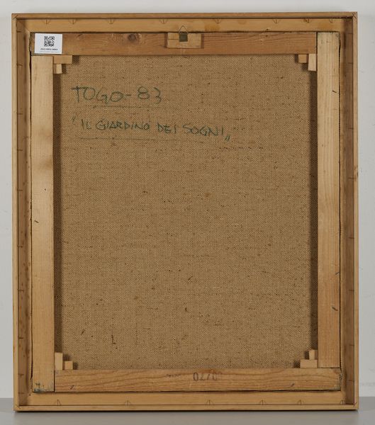 TOGO (n. 1937) : Il giardino dei sogni.  - Asta Asta 380 | ARTE MODERNA E CONTEMPORANEA Virtuale - Associazione Nazionale - Case d'Asta italiane