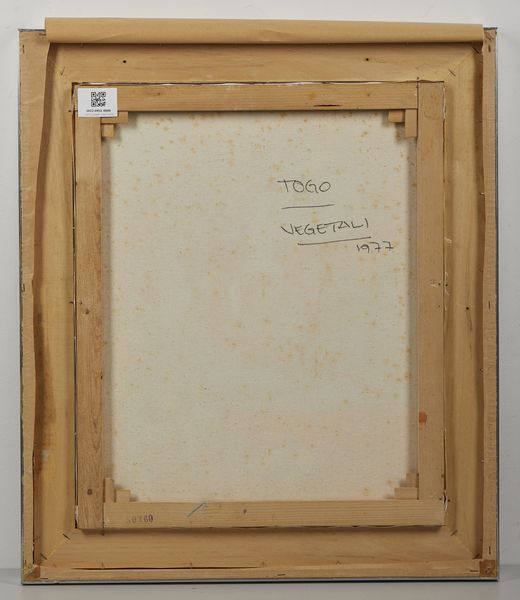 TOGO (n. 1937) : Vegetali.  - Asta Asta 380 | ARTE MODERNA E CONTEMPORANEA Virtuale - Associazione Nazionale - Case d'Asta italiane