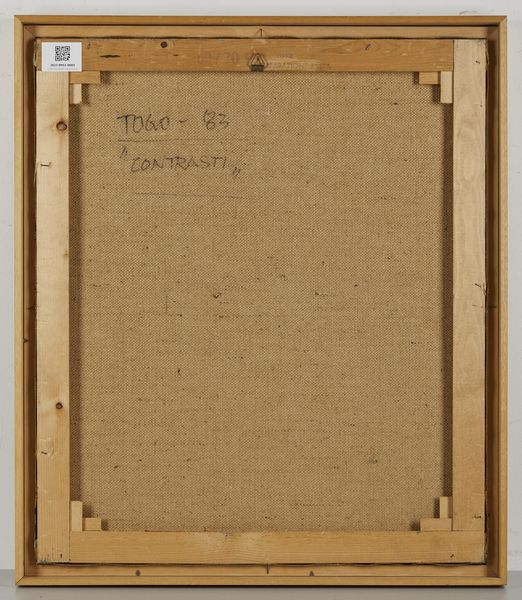 TOGO (n. 1937) : Contrasti.  - Asta Asta 380 | ARTE MODERNA E CONTEMPORANEA Virtuale - Associazione Nazionale - Case d'Asta italiane
