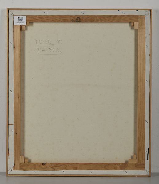TOGO (n. 1937) : L'attesa.  - Asta Asta 380 | ARTE MODERNA E CONTEMPORANEA Virtuale - Associazione Nazionale - Case d'Asta italiane