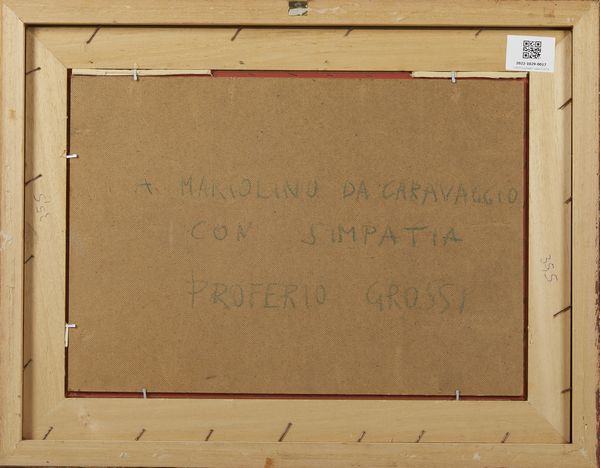 GROSSI PROFERIO (1923 - 2000) : Senza titolo.  - Asta Asta 380 | ARTE MODERNA E CONTEMPORANEA Virtuale - Associazione Nazionale - Case d'Asta italiane