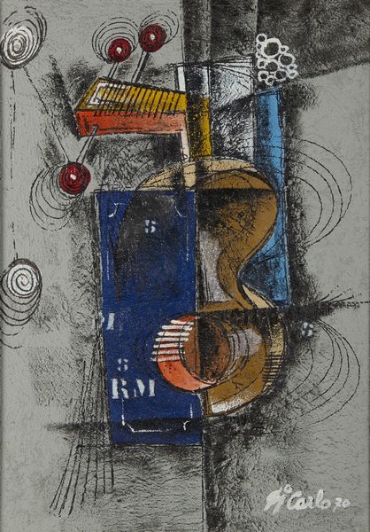 DI CARLO VITTORIO MARIA (n. 1937) : Strumento a corde n�3.  - Asta Asta 380 | ARTE MODERNA E CONTEMPORANEA Virtuale - Associazione Nazionale - Case d'Asta italiane