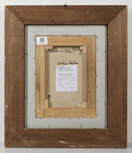 GONZAGA GIOVANFRANCESCO (1921 - 2007) : Cavaliere berbero.  - Asta Asta 380 | ARTE MODERNA E CONTEMPORANEA Virtuale - Associazione Nazionale - Case d'Asta italiane