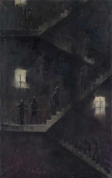 PONTI PINO (1905 - 1999) : La lunga scala.  - Asta Asta 380 | ARTE MODERNA E CONTEMPORANEA Virtuale - Associazione Nazionale - Case d'Asta italiane