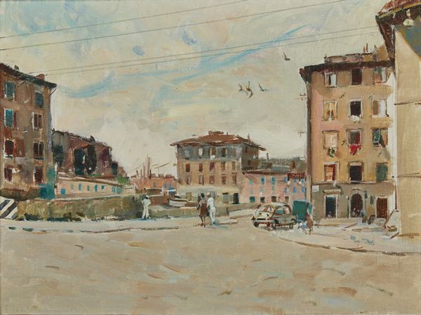 CANGIULLO FRANCESCO (1884 - 1977) : Livorno, i fossi del quartiere Venezia  - Asta Asta 380 | ARTE MODERNA E CONTEMPORANEA Virtuale - Associazione Nazionale - Case d'Asta italiane