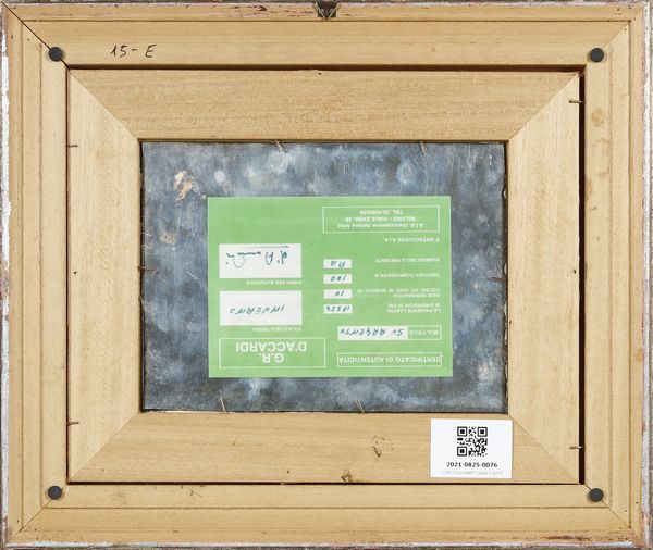 D'ACCARDI GIANRODOLFO (1906 - 1993) : Inverno.  - Asta Asta 380 | ARTE MODERNA E CONTEMPORANEA Virtuale - Associazione Nazionale - Case d'Asta italiane