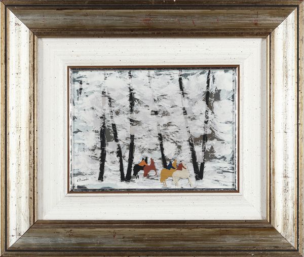 D'ACCARDI GIANRODOLFO (1906 - 1993) : Inverno.  - Asta Asta 380 | ARTE MODERNA E CONTEMPORANEA Virtuale - Associazione Nazionale - Case d'Asta italiane
