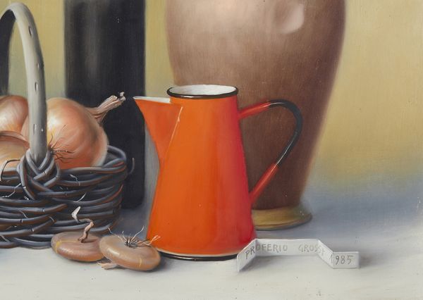 GROSSI PROFERIO (1923 - 2000) : Natura morta.  - Asta Asta 380 | ARTE MODERNA E CONTEMPORANEA Virtuale - Associazione Nazionale - Case d'Asta italiane
