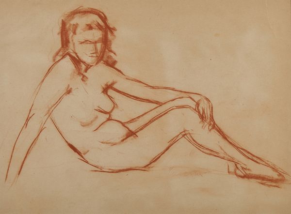 CARENA FELICE (1879 - 1966) : Giovane modella.  - Asta Asta 380 | ARTE MODERNA E CONTEMPORANEA Virtuale - Associazione Nazionale - Case d'Asta italiane