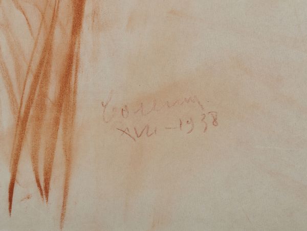 CARENA FELICE (1879 - 1966) : Giovane modello.  - Asta Asta 380 | ARTE MODERNA E CONTEMPORANEA Virtuale - Associazione Nazionale - Case d'Asta italiane