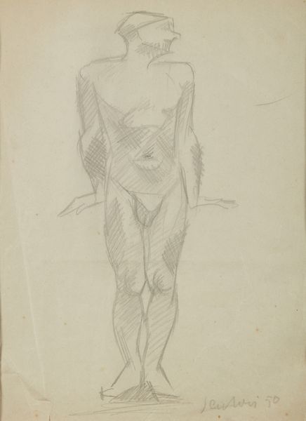 SARTORI AMLETO  (1915 - 1962) : Maschera (personaggio in posa per una scenografia teatrale).  - Asta Asta 380 | ARTE MODERNA E CONTEMPORANEA Virtuale - Associazione Nazionale - Case d'Asta italiane