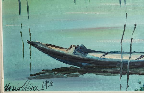 MORI NENO (1899 - 1968) : Paesaggio di barena  - Asta Asta 380 | ARTE MODERNA E CONTEMPORANEA Virtuale - Associazione Nazionale - Case d'Asta italiane