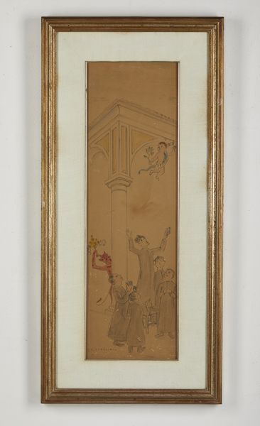 USELLINI GIANFILIPPO (1903 - 1971) : Senza titolo.  - Asta Asta 380 | ARTE MODERNA E CONTEMPORANEA Virtuale - Associazione Nazionale - Case d'Asta italiane