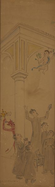 USELLINI GIANFILIPPO (1903 - 1971) : Senza titolo.  - Asta Asta 380 | ARTE MODERNA E CONTEMPORANEA Virtuale - Associazione Nazionale - Case d'Asta italiane